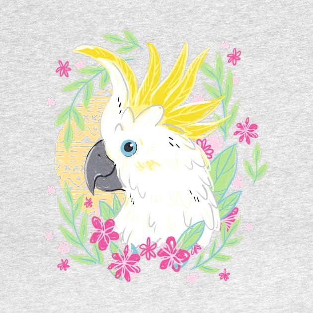 Sulphur Crested Cockatoo by IllustratedActivist